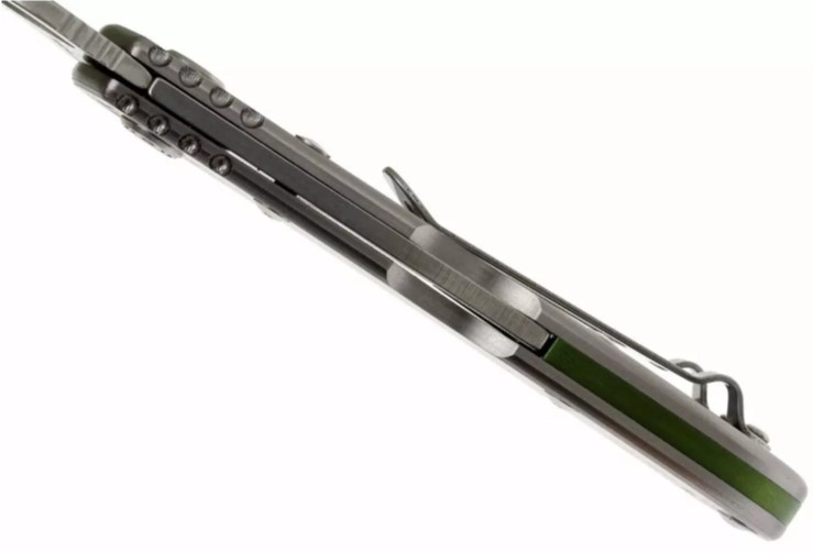 نمای ضخامت و ساختار چاقو باک Spitfire 0722GYS1-B
